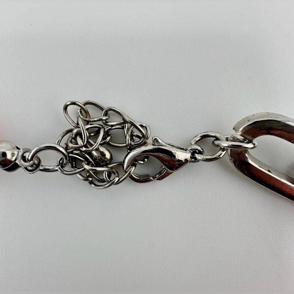 Branch Coral Crystal Faux Turquoise Multistrand Handmade Statement Necklace Set - Picture 12 of 14